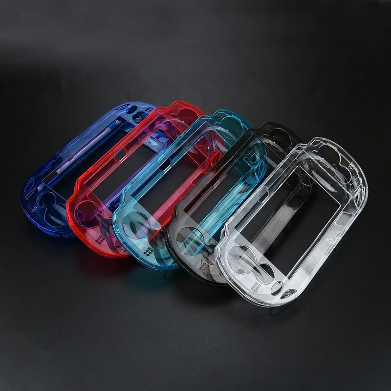ucky Do Crystal Transparent Clear Hard Case Protective Cover Skin Shell for PS Vita PSV 1000 (Black) - Image 3